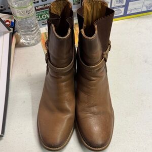 Brown Leather Boots